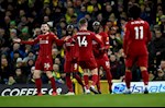 Những con số ấn tượng sau chiến thắng của Liverpool trước Norwich