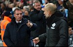 HLV Brendan Rodgers không phục sau trận thua Man City