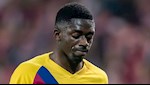 Ousmane Dembele tiếp tục báo tin buồn cho NHM Barca