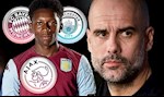 Man City giành ngọc thô của Aston Villa với Bayern và Ajax