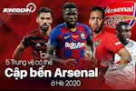 5 trung vệ có thể cập bến Arsenal ở Hè 2020