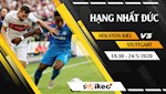 Nhận định bóng đá Holstein Kiel vs Stuttgart 18h30 ngày 24/5 (Hạng 2 Đức 2019/20)