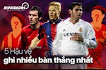 5 hậu vệ ghi nhiều bàn thắng nhất mọi thời đại: Carlos, Ramos chưa là gì!