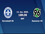 Nhận định bóng đá Darmstadt vs Hannover 18h30 ngày 14/6 (Hạng 2 Đức 2019/20)