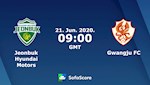 Nhận định bóng đá Jeonbuk Motors vs Gwangju 16h00 ngày 21/6 (VĐQG Hàn Quốc 2020)