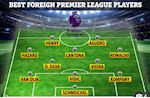 Đội hình các cầu thủ nước ngoài tốt nhất Premier League: Toàn hàng khủng