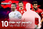 10 chân sút penalty hay nhất thế giới: Số 1 ai cũng biết, số 2 vô danh, Fernandes chỉ xếp thứ 5…