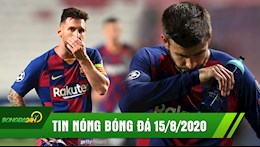 TIN NÓNG BÓNG ĐÁ 15/8: Barca thảm bại 2-8, cúi đầu rời C1; Pique muốn rời Barca sau trận thua đau