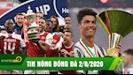 TIN NÓNG BÓNG ĐÁ 2/8: Arsenal ngược dòng Chelsea vô địch FA Cup; CR7 mất Chiếc giày vàng Châu Âu