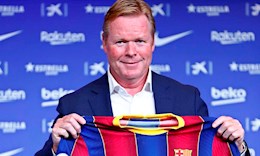 Koeman cảm thấy may mắn khi được dẫn dắt Barca