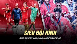 VIDEO: Siêu đội hình ngôi sao đưa Bayern Munich lên đỉnh cao Châu Âu