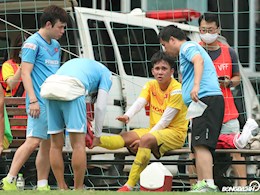 Vừa ghi bàn, "Văn Toàn đệ nhị" dính chấn thương không thể thi đấu tiếp