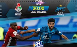 Nhận định bóng đá Lokomotiv Moscow vs Zenit 20h00 ngày 30/8 (VĐQG Nga 2020/21)