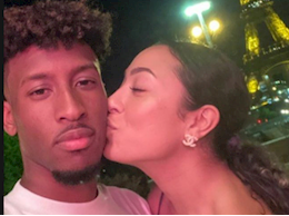 Không thể rời mắt với vợ sắp cưới nóng bỏng của Kingsley Coman