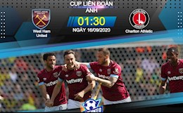 Nhận định bóng đá West Ham vs Charlton 1h30 ngày 16/9 (Cúp Liên đoàn Anh 2020/21)