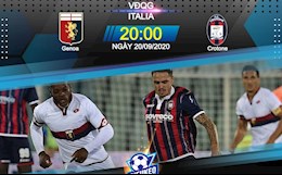 Nhận định bóng đá Genoa vs Crotone 20h00 ngày 20/9 (Serie A 2020/21)