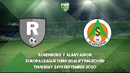 Nhận định bóng đá Rosenborg vs Alanyaspor 0h00 ngày 25/9 (Europa League 2020/21)