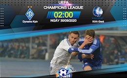 Nhận định bóng đá Dynamo Kiev vs Gent 2h00 ngày 30/9 (Champions League 2020/21)