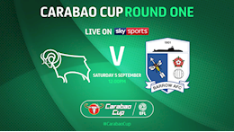 Nhận định bóng đá Derby County vs Barrow 18h00 ngày 5/9 (Cúp Liên đoàn Anh 2020/21)