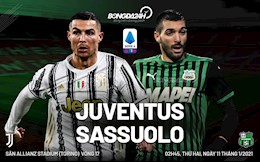 Nhận định bóng đá Juventus vs Sassuolo 2h45 ngày 11/1 (Serie A 2020/21)