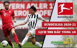 Lịch thi đấu, lịch phát sóng vòng 16 Bundesliga 2020/21: Hùm xám coi chừng mất Top 1!