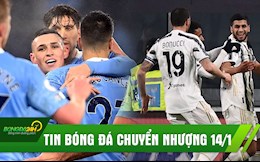 TIN BÓNG ĐÁ CHUYỂN NHƯỢNG 14/01: Thắng Brighton Man City áp sát Man United; Juventus nghẹt thở vào tứ kết