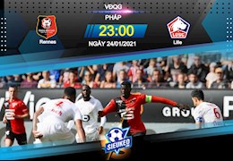 Nhận định bóng đá Rennes vs Lille 23h00 ngày 24/1 (Ligue 1 2020/21)