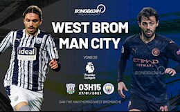 Nhận định West Brom vs Man City (3h15 ngày 27/1): Chưa thể dừng lại