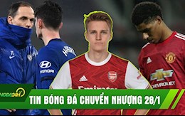 TIN BÓNG ĐÁ CHUYỂN NHƯỢNG 28/1: Odegaard đến Arsenal; MU thua sốc; Tuchel và Chelsea hòa trận đầu