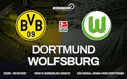 Nhận định bóng đá Dortmund vs Wolfsburg 21h30 ngày 3/1 (Bundesliga 2020/21)