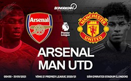 Nhận định Arsenal vs Man Utd (0h30 ngày 31/1): Vận đen của Quỷ đỏ?