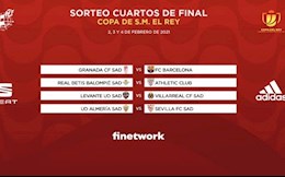 Bốc thăm tứ kết Cúp Nhà Vua TBN: Barca dễ thở