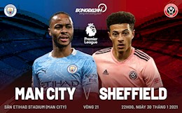Nhận định Man City vs Sheffield (22h00 ngày 30/1): Man xanh khác Man đỏ
