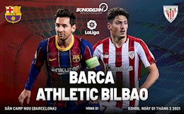 Nhận định bóng đá Barca vs Bilbao 3h00 ngày 1/2 (La Liga 2020/21)