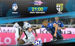 Nhận định bóng đá Atalanta vs Parma 21h00 ngày 6/1 (Serie A 2020/21)