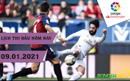 Lịch thi đấu La Liga đêm hôm nay 9/1: Atletico chạm trán Bilbao