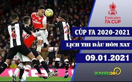 Lịch thi đấu và trực tiếp Cúp FA 2020/21 đêm nay 9/1: MU vs Watford; Arsenal đấu Newcastle