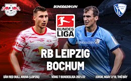 Nhận định, dự đoán Leipzig vs Bochum 23h30 ngày 2/10 (Bundesliga 2021/22)