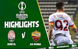 Video Zorya vs AS Roma Europa Conference League 2021: Nhẹ nhàng 3 điểm