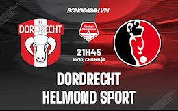 Nhận định Dordrecht vs Helmond Sport 21h45 ngày 10/10 (Hạng 2 Hà Lan 2021/22)
