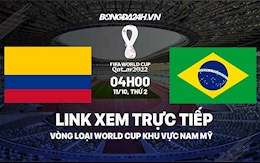 Link xem trực tiếp Colombia vs Brazil vòng loại World Cup 2022 ở đâu ?