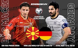 Nhận định Bắc Macedonia vs Đức (1h45 ngày 12/10): Chốt sớm ngôi đầu bảng