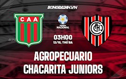 Nhận định Agropecuario vs Chacarita Juniors 3h00 ngày 12/10 (Hạng 2 Argentina 2021/22)