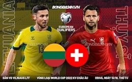 Nhận định Lithuania vs Thuỵ Sĩ 1h45 ngày 13/10 (Vòng loại World Cup 2022)