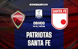 Nhận định, dự đoán Patriotas vs Santa Fe 6h00 ngày 12/10 (VĐQG Colombia 2021)