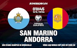 Nhận định San Marino vs Andorra 1h45 ngày 13/10 (Vòng loại World Cup 2022)