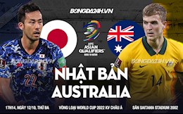 Nhận định Nhật Bản vs Australia (17h14 ngày 12/10): Cơ hội cuối cho ông Moriyasu