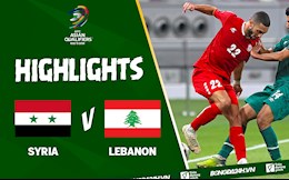 Video Syria vs Lebanon (vòng loại World Cup 2022): Ngược dòng kịch tính