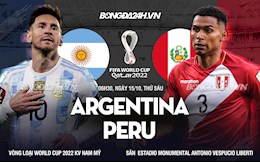 Nhận định Argentina vs Peru (6h30 ngày 15/10): Xoay tua, vẫn không thua