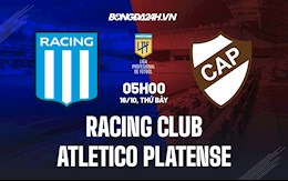 Nhận định Racing Club vs Atletico Platense 5h00 ngày 16/10 (VĐQG Argentina 2021)